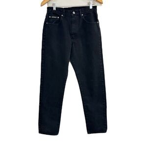 Vintage Calvin Klein Jeans Black Missy Easy Fit‎ High Rise Women’s Sz 8